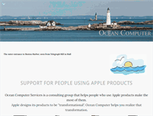 Tablet Screenshot of oceancomputers.net